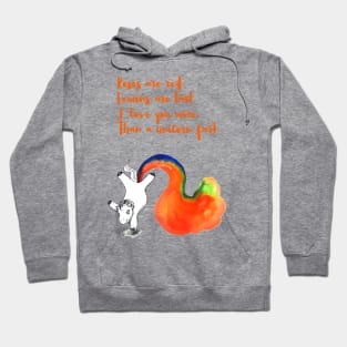 Rainbow farting unicorn Hoodie